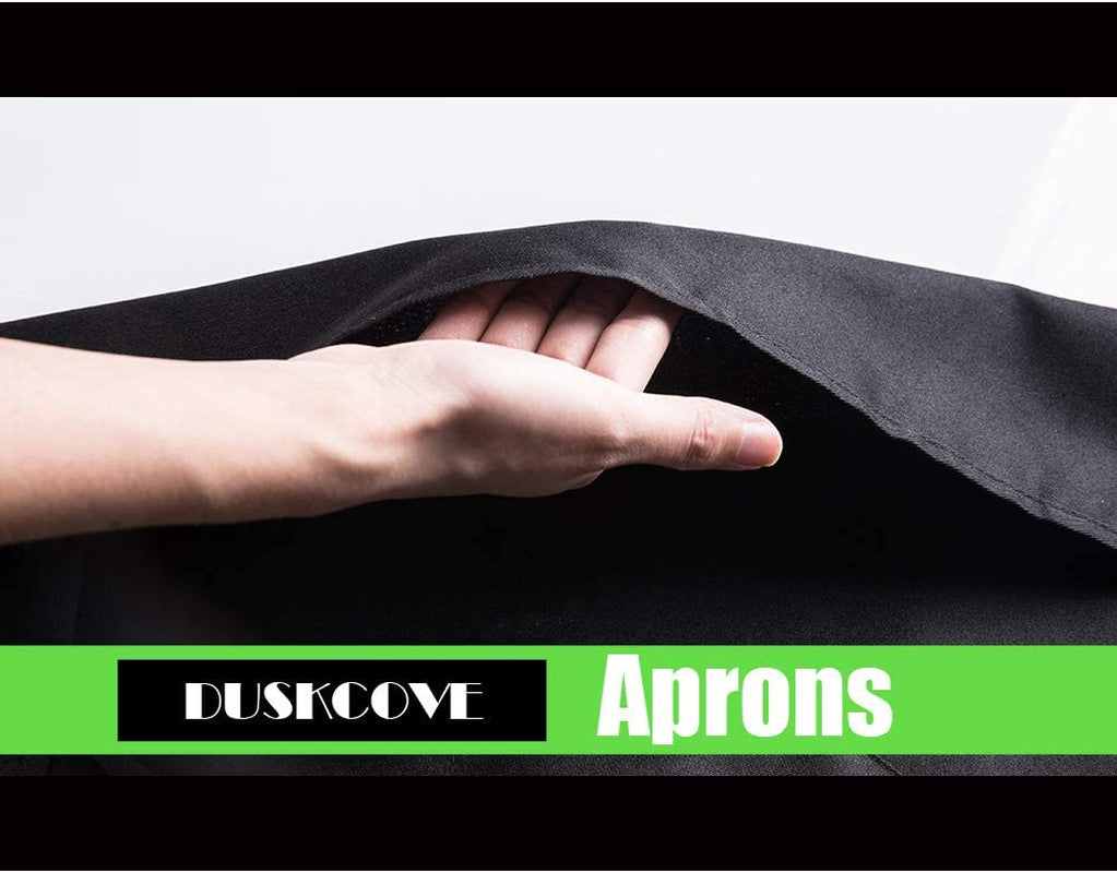 12 Pack Plain Bib Aprons with 2 Pockets - Blue Unisex Commercial Apron Bulk for Kitchen Cooking Restaurant BBQ Painting Crafting