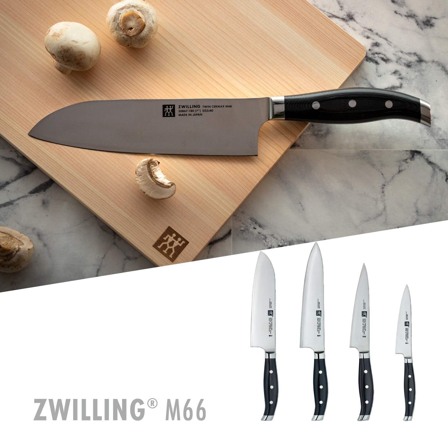 J.A. HENCKELS Twin Cermax 5-Inch Petty/Utility Knife, 30860-130