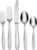 Camlynn Mirror 45 Piece Casual Flatware Set, 18/0 Stainless, Service for 8,Silver