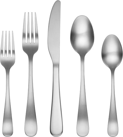 Image of Silversmiths Rhiannon Satin 45-Piece Flatware Set