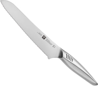 30916-201 Twin Fin 2 Bread Knife, 7.9 Inches (200 Mm), Made in Japan, Bread Cutter, Cake Knife, All Stainless Steel, Dishwasher Safe, Made in Seki City, Gifu Prefecture