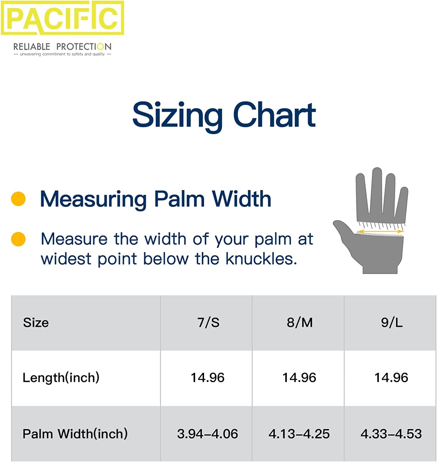 PACIFIC 2 Pairs Dishwashing Cleaning Rubber Gloves, Reusable Waterproof Kitchen Gloves, Non-Slip, Small