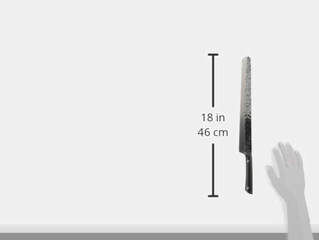 PRO Brisket Knife 12”, Quality Construction, Comfortable to Use, NSF Certified for Use in Commercial Kitchens, Ideal for Brisket, Roasts, Turkey, Ham and More, from the Makers of Shun