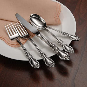 Louisiana 5-Piece Flatware Set, Service for 1,Silver