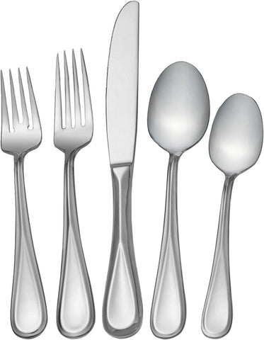 Image of Bravo 101-Piece 18/10 Stainless Steel Flatware Set, 101Pc