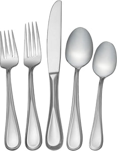 Bravo 101-Piece 18/10 Stainless Steel Flatware Set, 101Pc