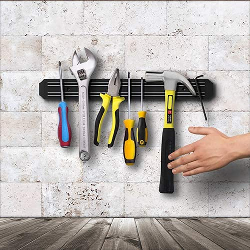 Magnetic Knife Holder for Wall (15Inch X Set of 2) Magnetic Knife Strip with Extra Strong Design, Easily Holds Large Knives -Easy to Install, the Perfect Space Saver -By