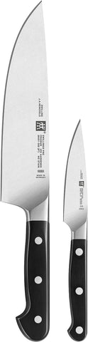 Image of HENCKELS Set of Knives, 2 Pcs.., Silver/Black (38430-004-0)