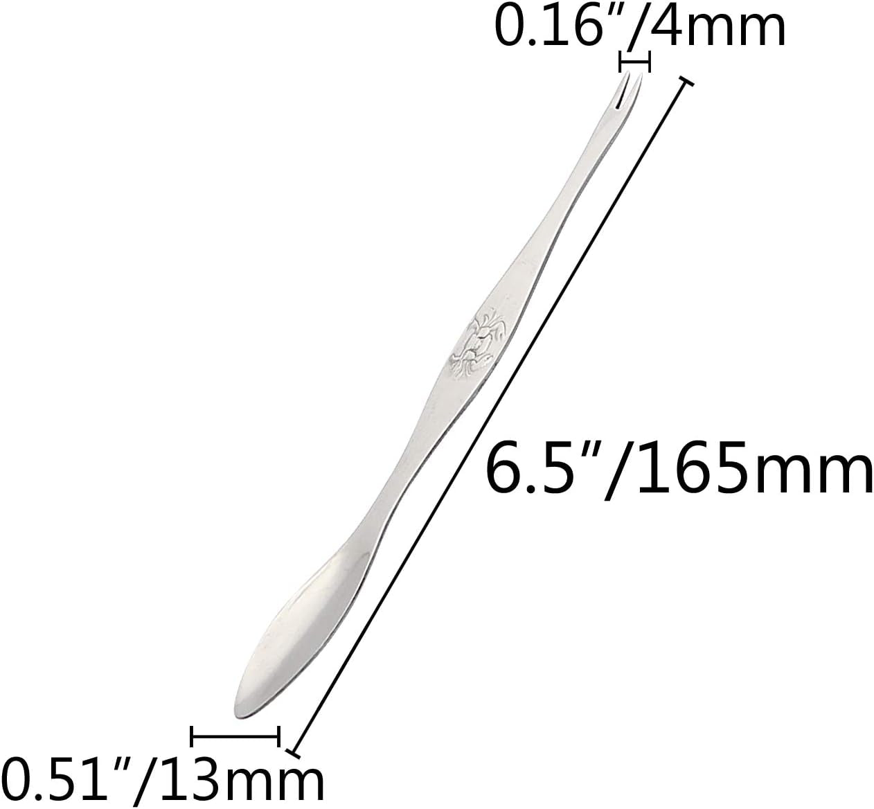10 Pcs Seafood Forks,Crab Forks,Lobster Forks, Fruits Forks 6.49 Inches