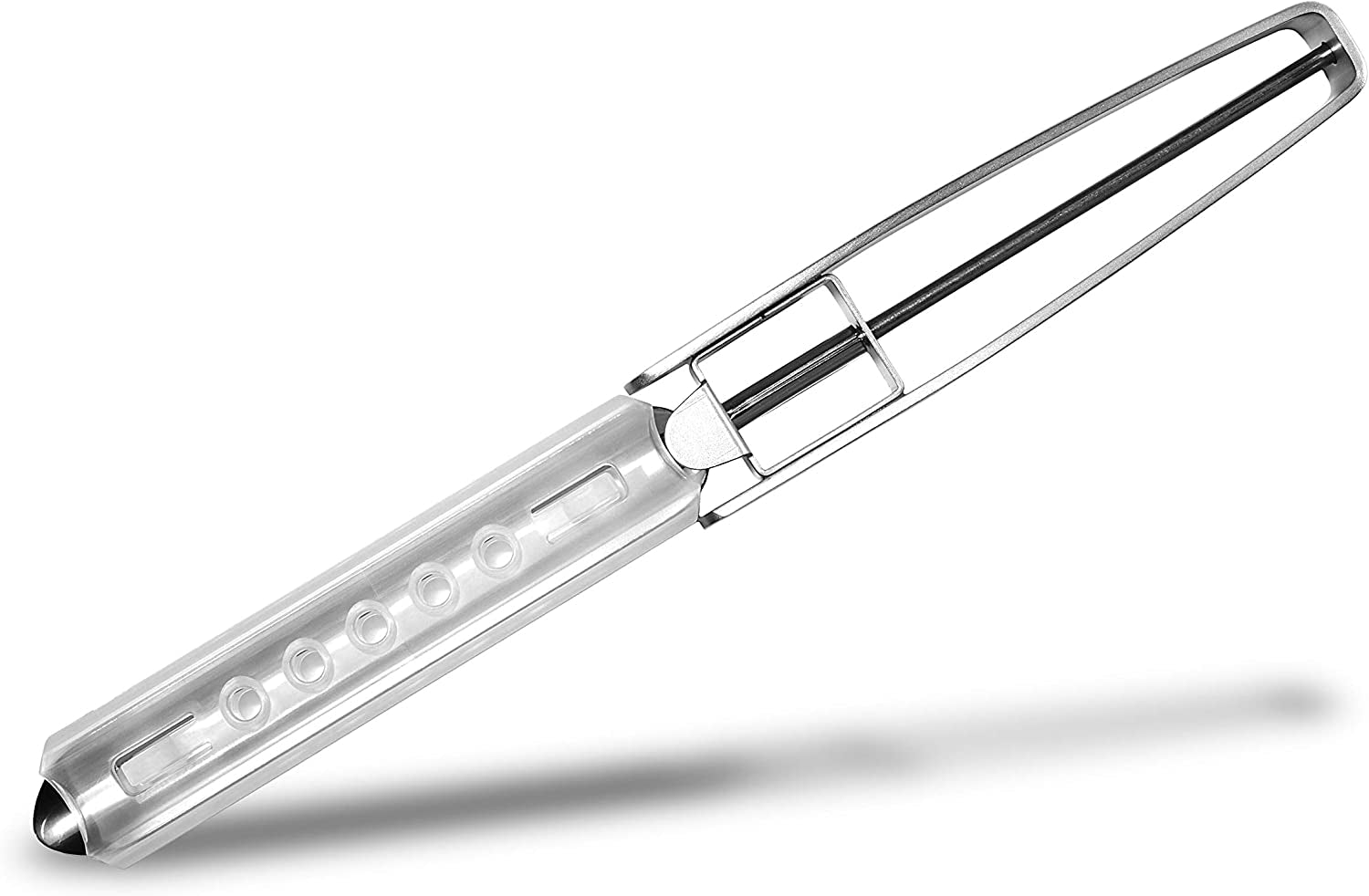 Long Vegetable Peeler, Stainless Steel Blade with Plasctic Safety Cover