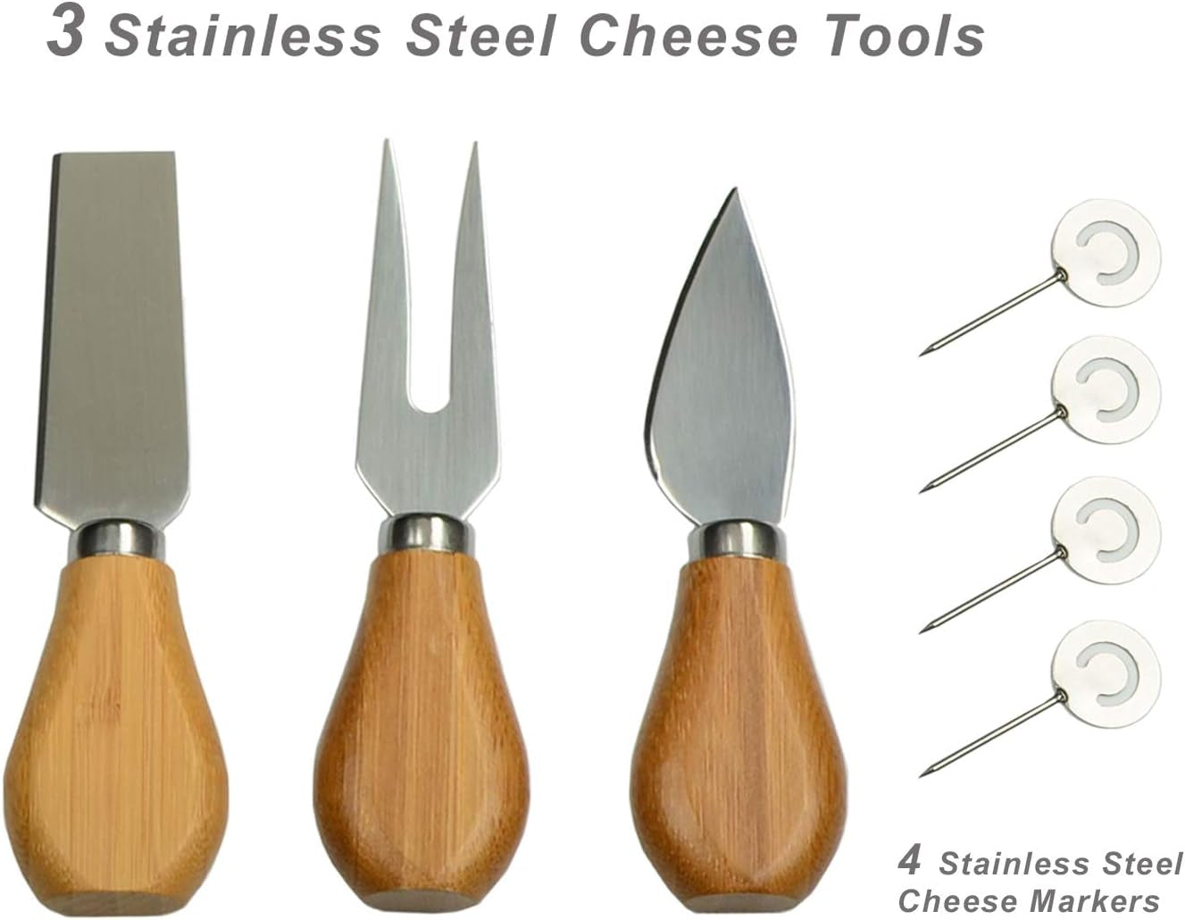 Multi-Level Cheese/Charcuterie Board - Patented Unique Design Stores as a Wedge