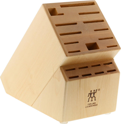 Image of 20-Slot Super Knife Storage Block, Hardwood