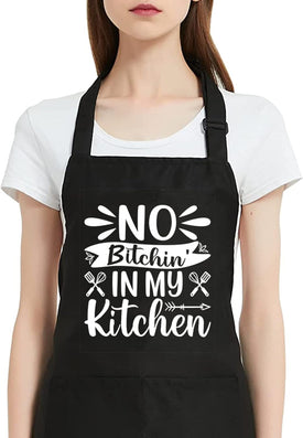 Aprons for Women with Pockets | 28 X 33 Inches | Cooking, Baking, Kitchen, Chef, Men'S Apron