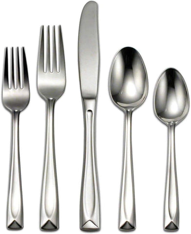 Image of T837045A Lincoln 45-Piece Flatware Set, Service for 8 Silver