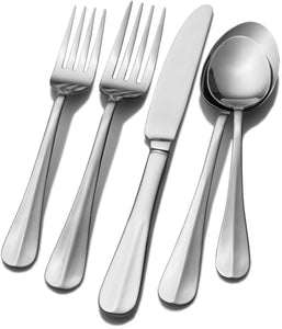 Simplicity 20-Piece Stainless Steel Flatware Set, Service for 4