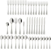 Satin Sand Dune Flatware, 45 Piece, Multi