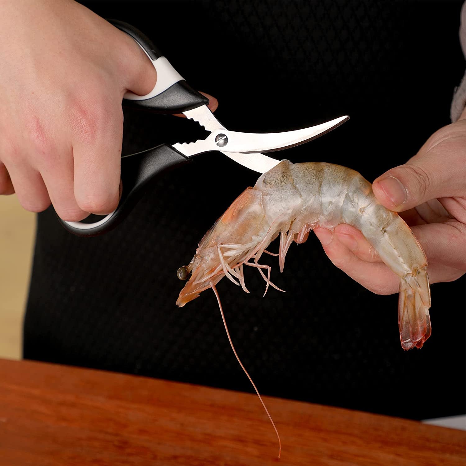 Kitchen Scissors 3 Pack - Lifetime Replacement Warranty - Heavy Duty Stainless Steel Cooking Shears for Cutting Meat, Food, Fish, Poultry Multipurpose Sharp Sissors for Dishwasher Safe