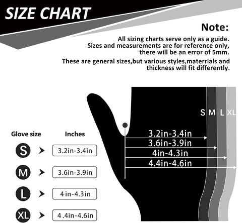 Image of Nitrile Gloves, 4Mil-100 Count, Gloves Disposable Latex Free, Disposable Gloves for Household, Food Safe