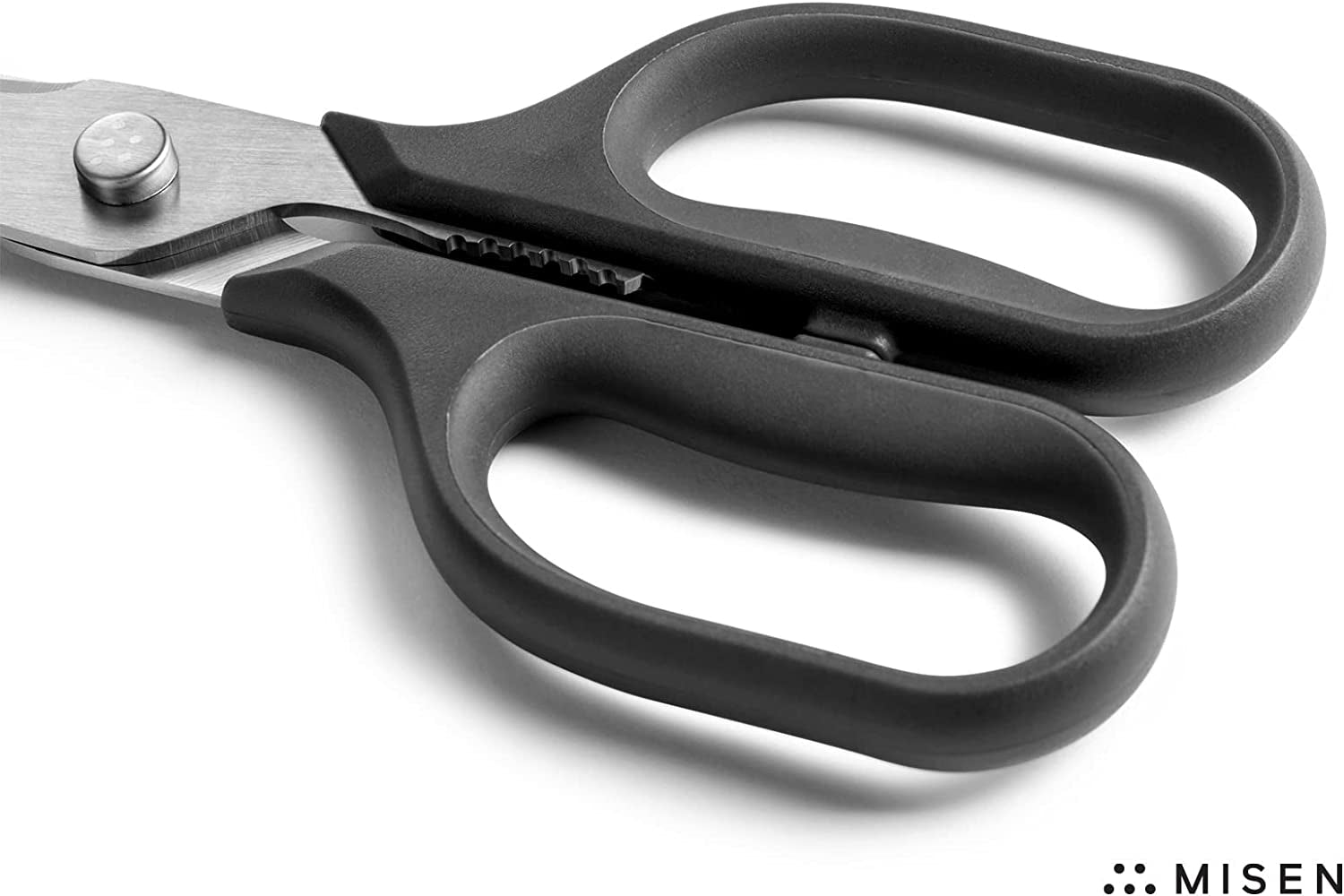 Kitchen Scissors - Multipurpose Kitchen Shears - Heavy Duty Food Scissors - Dishwasher Safe Meat Scissors, Black