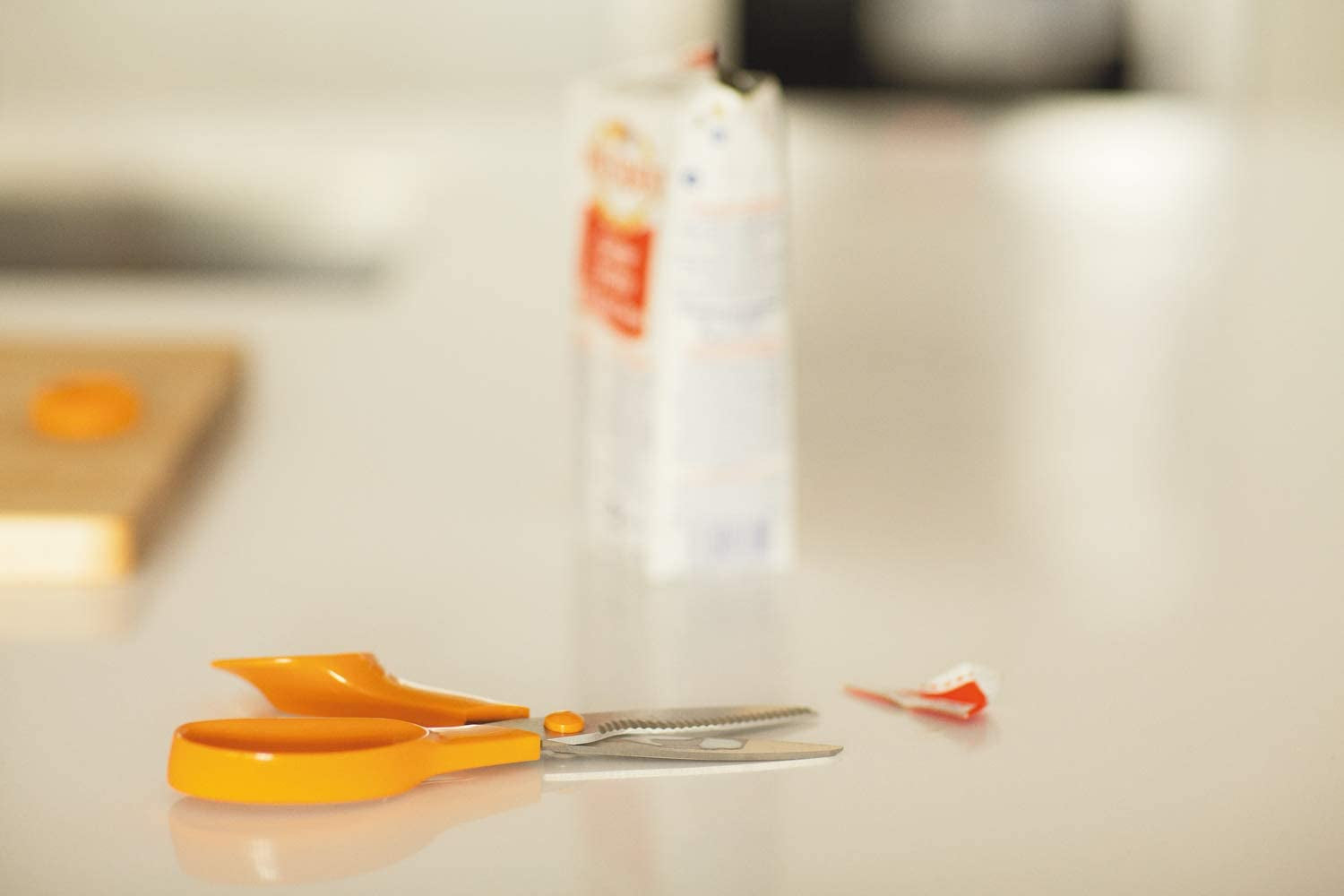 Kitchen Scissors, Total Length: 18 Cm, Quality Steel/Synthetic Material, Classic, 1000819