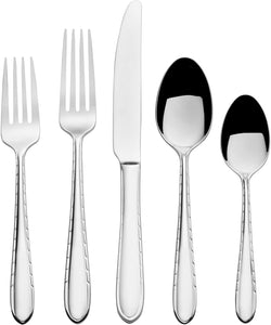 Arturo 18/10 20 Piece Stainless Steel Flatware Set, Service for 4