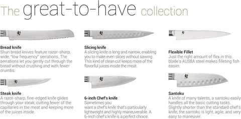 Image of Classic Blonde 7” Santoku Knife, Blonde Pakkawood Handle, Full Tang VG-MAX Blade