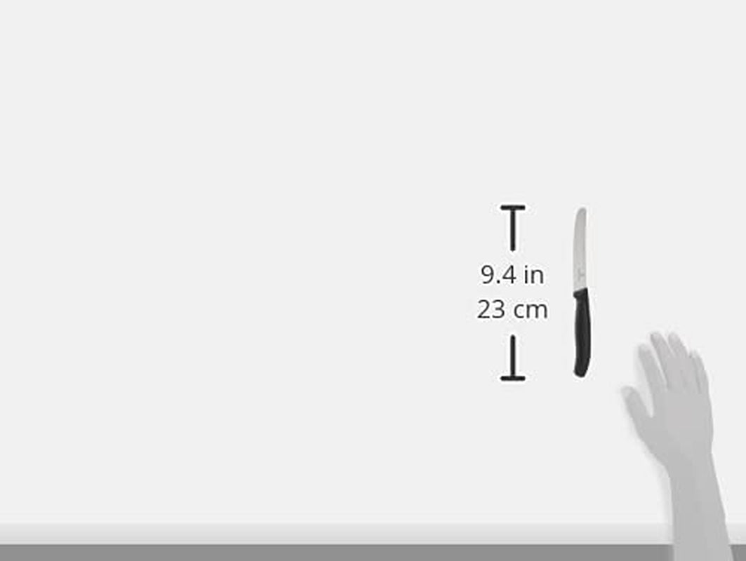 Swiss Army Cutlery Swiss Classic Serrated Steak Knife Set, Round-Tip, 4.5-Inch, 4-Piece