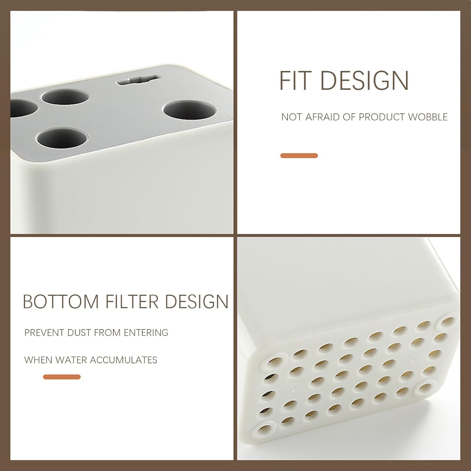 6-Pieces Kitchen Pre-Cooking Tool Set Including Storage Case, Scissors, Bottle Opener, Fruit Peeler, Fuit Knife, Ballon Whisk, Space Saving Kitchen Gadget Set with Holder, Housewarming Gift