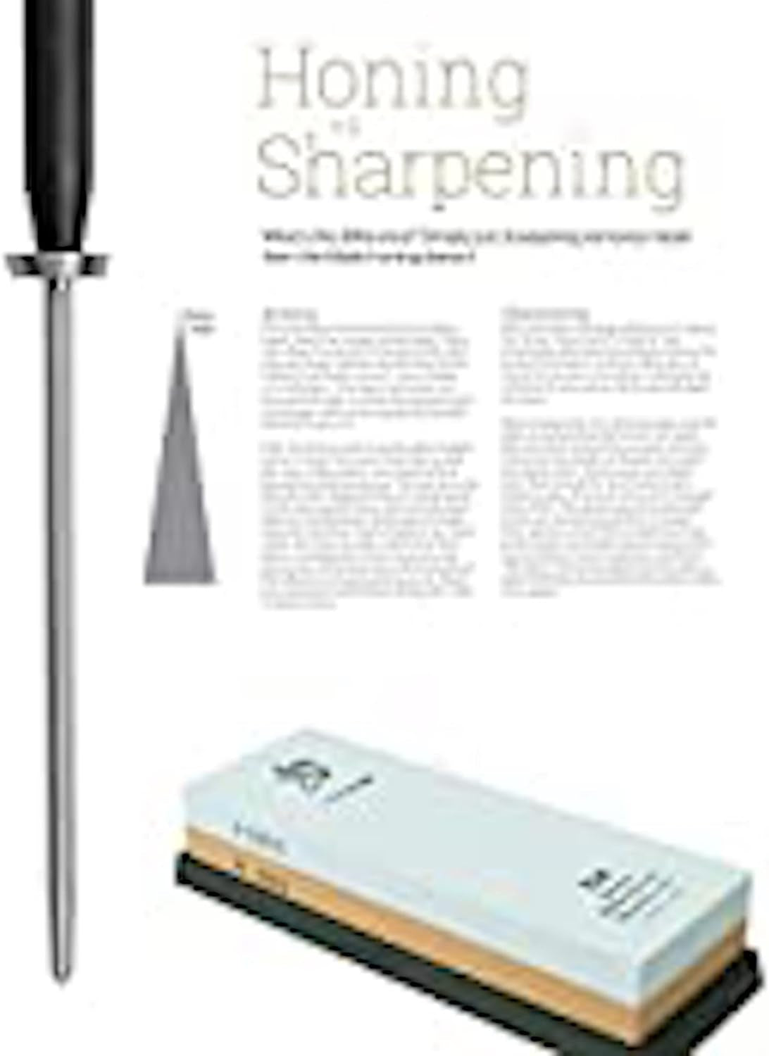 Cutlery 8-Slot Kickstand Knife Block, Made from Beautiful Blonde Beech Wood, Authentic, Japanese Universal Knife Block, Knife Holder for Kitchen Counter