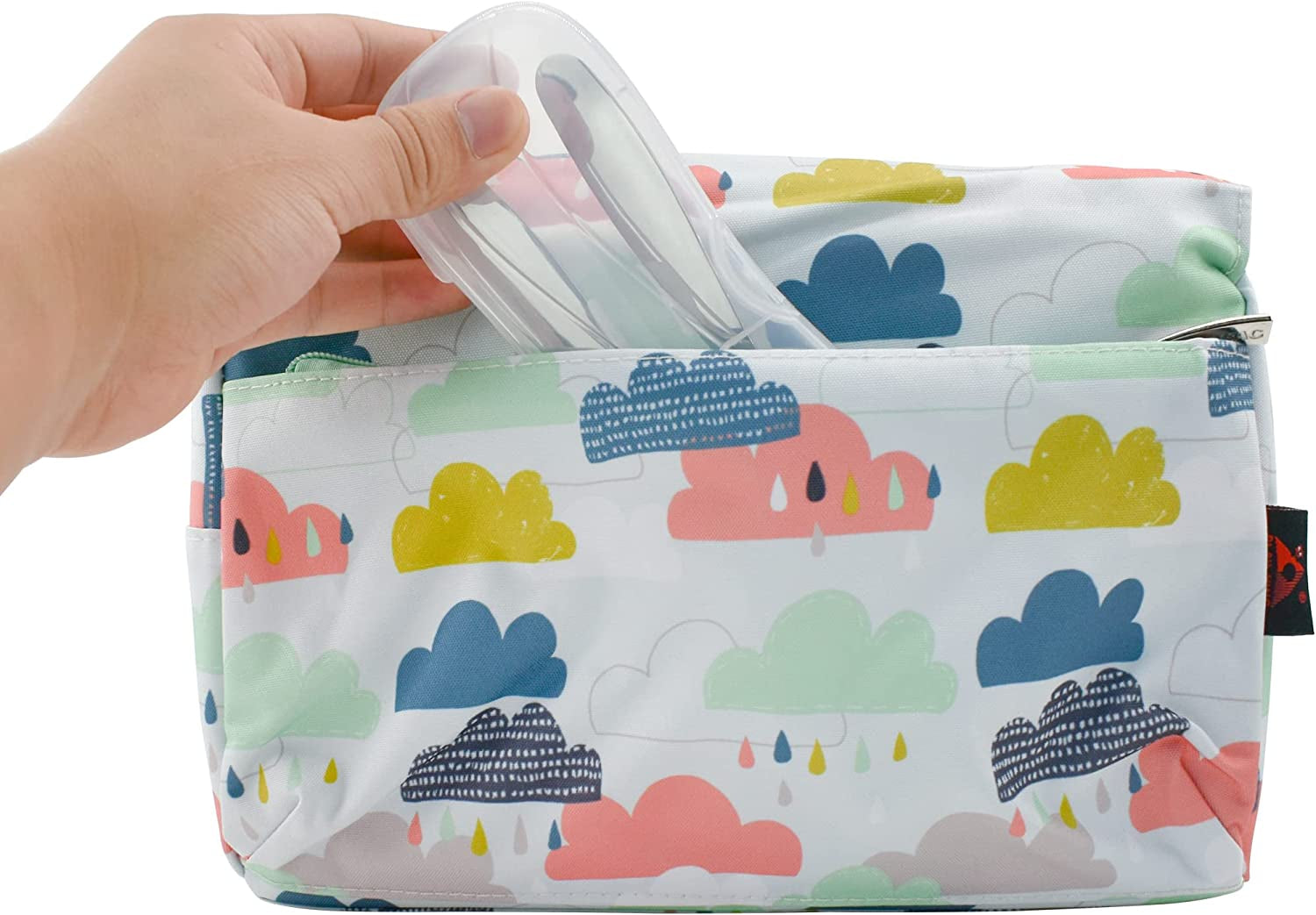 2 Pieces Children Fork Spoon Set with Travel Case for Lunch Box, 18/8 Stainless Steel Kids Silverware Flatware Set Kids Utensil Set for School, 5.9In (Fork Spoon)