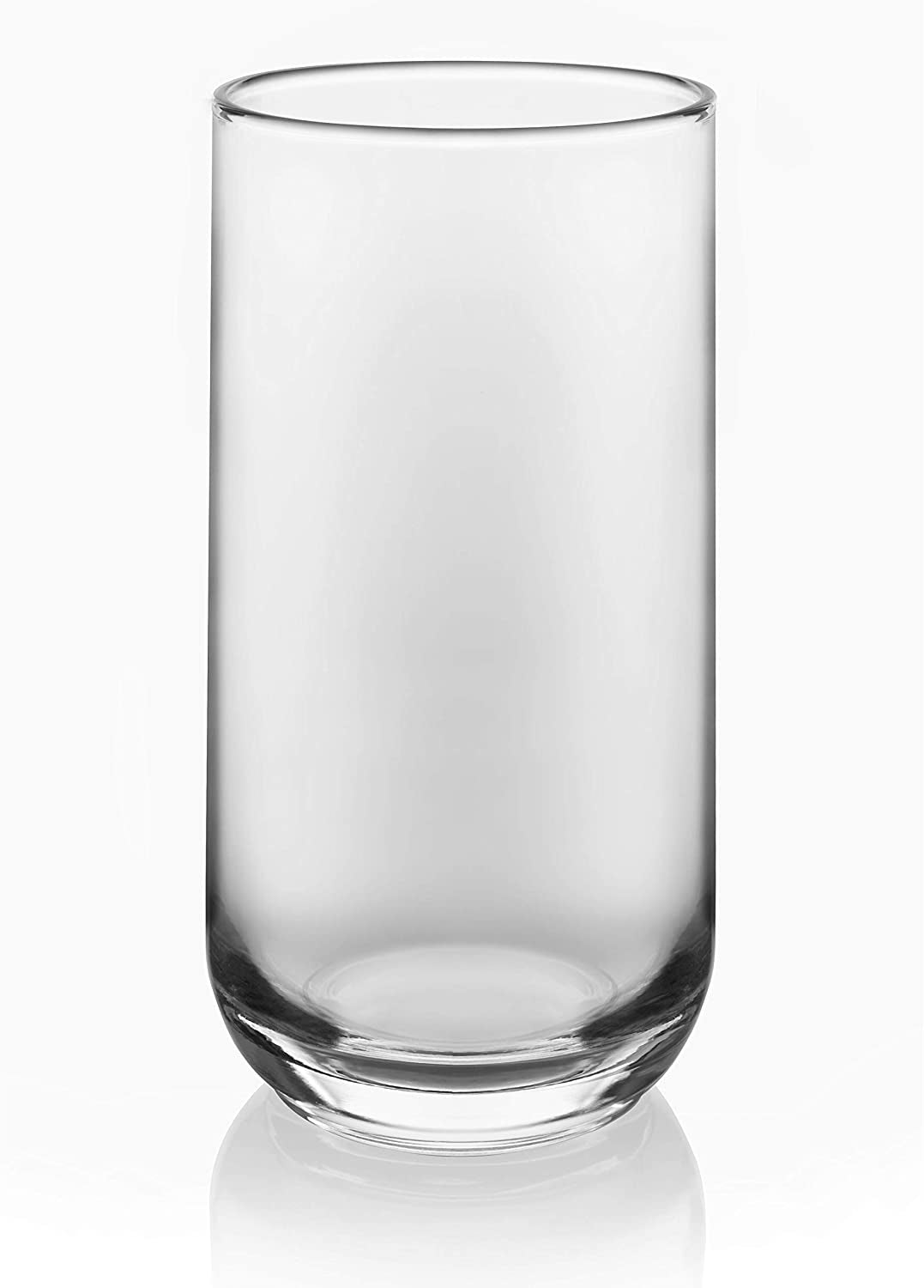 Ascent 16-Piece Tumbler and Rocks Glass Set, Clear
