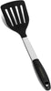 Spatula Heat Resistant Silicone and Stainless Steel - Slotted Turner Spatula Rubber Grip - Flexible Silicone Spatula Turner for Cooking and Non Stick Cookware - Versatile Kitchen Spatula