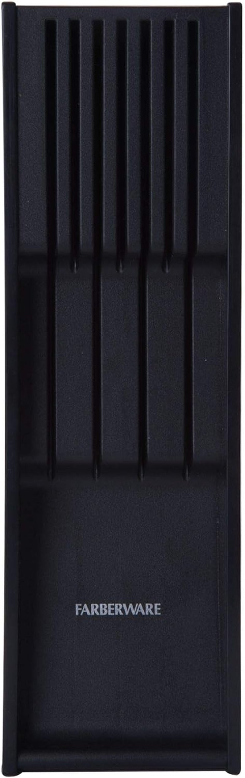 5229614 7 Slot in Drawer Knife Organizer, 18-Inch, Black