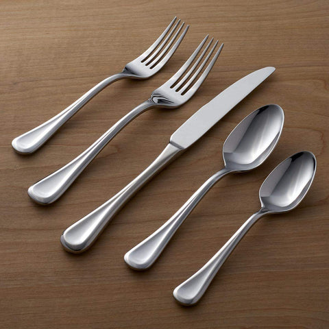 Image of Virage 20 Piece Everyday Flatware Set, Service for 4, 18/0 Stainless Steel, Silverware Set