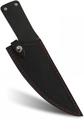 8" Straight Knife Sheath, Vertical Knife Sheaths Belt Leather Knife Sheath Holder for 8'' Kitchen Chef Knife